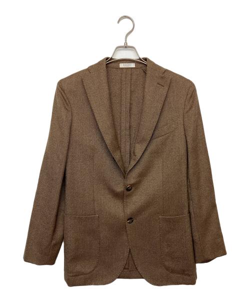 BOGLIOLI（ボリオリ）BOGLIOLI (ボリオリ) 3B段返りテーラードジャケット ブラウン サイズ:46の古着・服飾アイテム