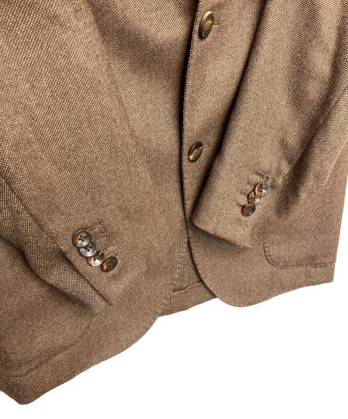 BOGLIOLI（ボリオリ）BOGLIOLI (ボリオリ) 3B段返りテーラードジャケット ブラウン サイズ:46の古着・服飾アイテム