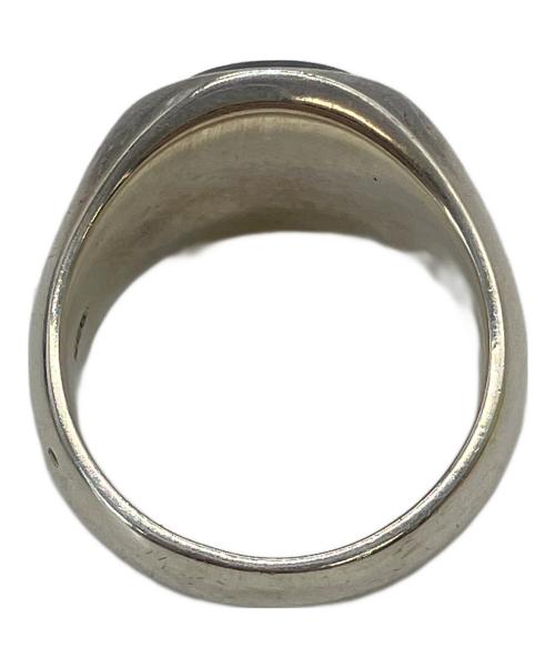 TOM WOOD（トムウッド）TOM WOOD (トムウッド) グリーンマーブル クッションシグネットリング グリーンマーブル サイズ:14号の古着・服飾アイテム