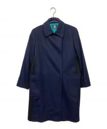 PAUL SMITH（ポールスミス）の古着「ウールコート」｜ネイビー