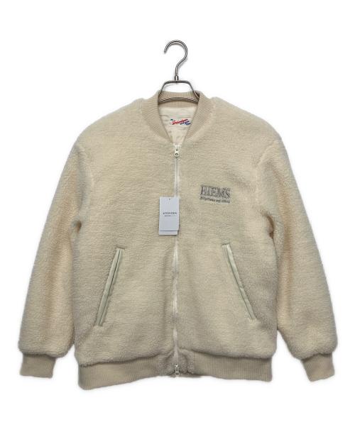 Spick and Span（スピック＆スパン）Spick and Span (スピックアンドスパン) ボアスタジャン アイボリー サイズ:36の古着・服飾アイテム