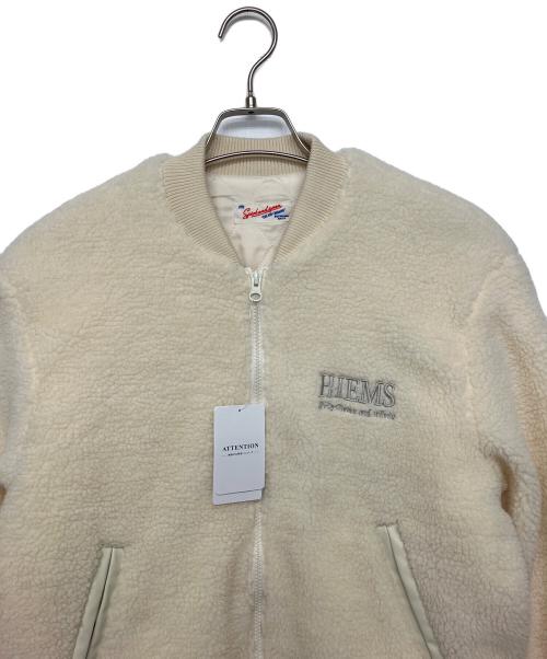 Spick and Span（スピック＆スパン）Spick and Span (スピックアンドスパン) ボアスタジャン アイボリー サイズ:36の古着・服飾アイテム