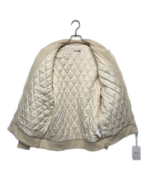 Spick and Span（スピック＆スパン）Spick and Span (スピックアンドスパン) ボアスタジャン アイボリー サイズ:36の古着・服飾アイテム