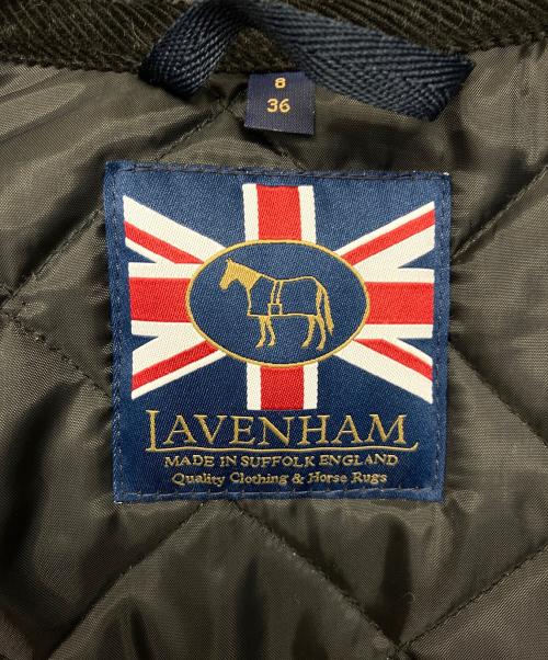 LAVENHAM（ラベンハム）LAVENHAM (ラベンハム) キルティングコート グレー サイズ:36の古着・服飾アイテム