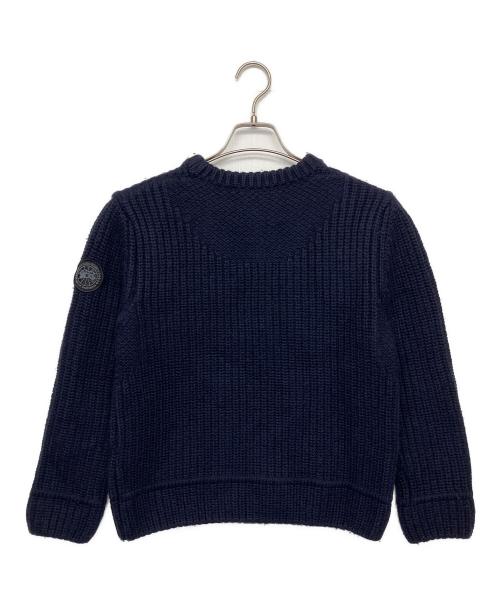 CANADA GOOSE（カナダグース）CANADA GOOSE (カナダグース) 厚手ニット ネイビー サイズ:Sの古着・服飾アイテム
