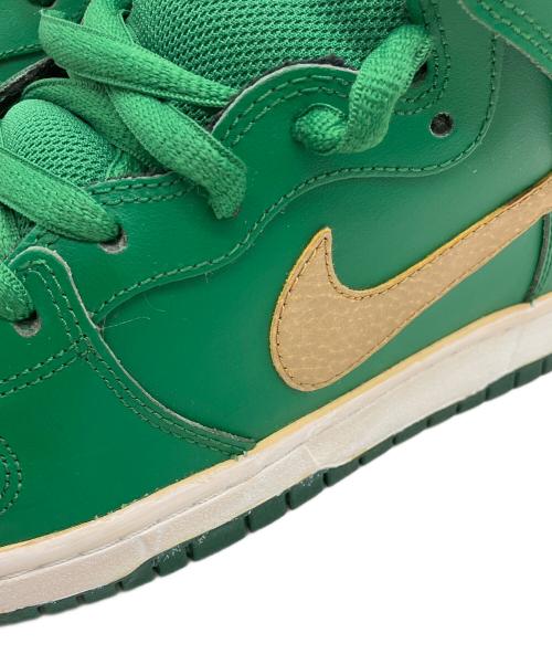 NIKE（ナイキ）NIKE (ナイキ) SB Dunk High PRO SB St Patty's Day グリーン サイズ:27cmの古着・服飾アイテム