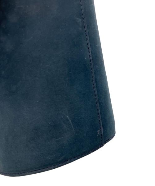 Salvatore Ferragamo（サルヴァトーレ フェラガモ）Salvatore Ferragamo (サルヴァトーレ フェラガモ) ヴァラ　ハンドバッグ ネイビーの古着・服飾アイテム