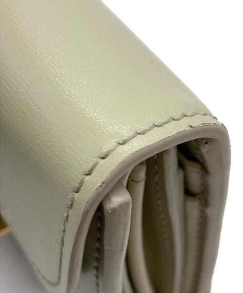 CELINE（セリーヌ）CELINE (セリーヌ) トリオンフ コンパクトウォレット グリーンの古着・服飾アイテム