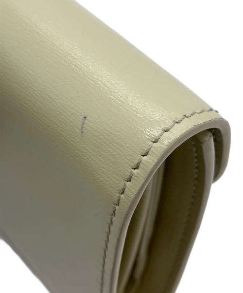 CELINE（セリーヌ）CELINE (セリーヌ) トリオンフ コンパクトウォレット グリーンの古着・服飾アイテム