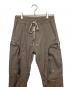 RICK OWENS (リックオウエンス) バウハウスカーゴパンツ　24SS ブラウン サイズ:S：90000円