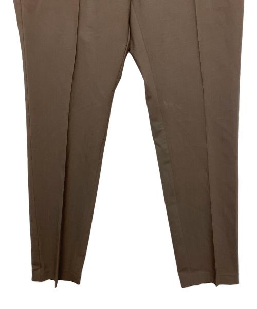 RICK OWENS（リックオウエンス）RICK OWENS (リックオウエンス) ドローストリングスリムイージーパンツ ブラウン サイズ:US36の古着・服飾アイテム