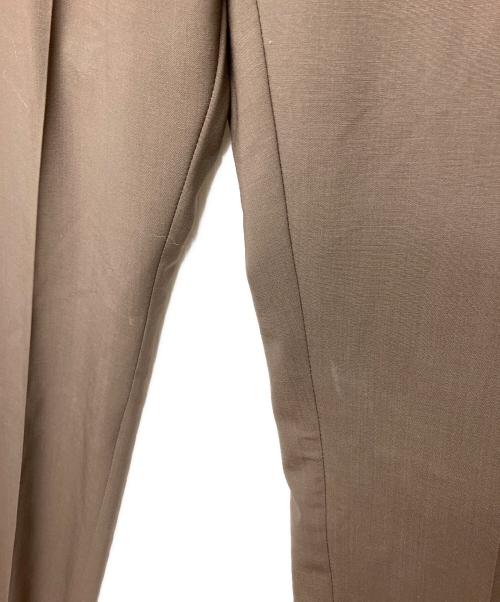 RICK OWENS（リックオウエンス）RICK OWENS (リックオウエンス) ドローストリングスリムイージーパンツ ブラウン サイズ:US36の古着・服飾アイテム