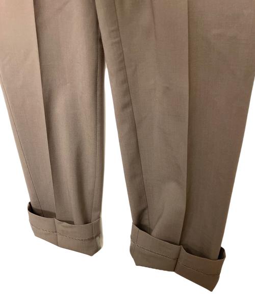 RICK OWENS（リックオウエンス）RICK OWENS (リックオウエンス) ドローストリングスリムイージーパンツ ブラウン サイズ:US36の古着・服飾アイテム