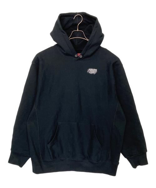 BUDSPOOL（バッズプール）BUDSPOOL (バッズプール) プルオーバーパーカー ブラック サイズ:XLの古着・服飾アイテム