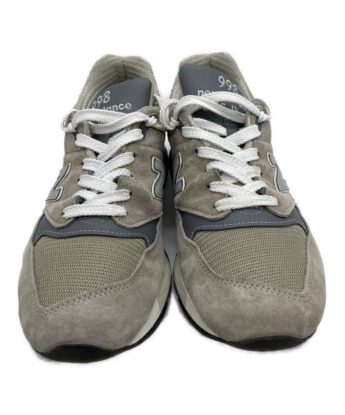 NEW BALANCE（ニューバランス）NEW BALANCE (ニューバランス) 998　スニーカー	USA製 グレー サイズ:28cmの古着・服飾アイテム