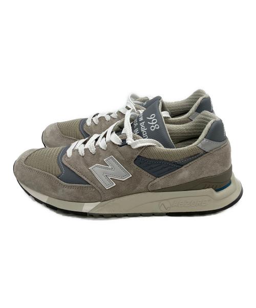 NEW BALANCE（ニューバランス）NEW BALANCE (ニューバランス) 998　スニーカー	USA製 グレー サイズ:28cmの古着・服飾アイテム
