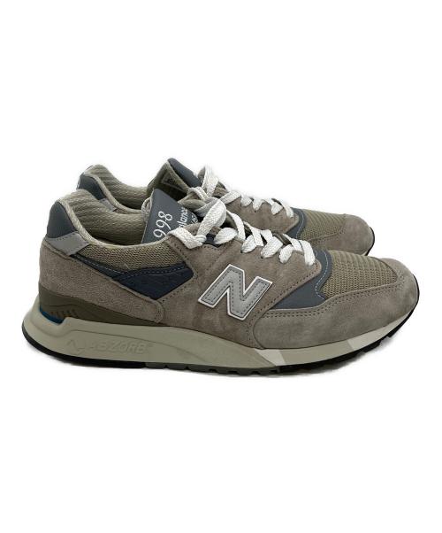 NEW BALANCE（ニューバランス）NEW BALANCE (ニューバランス) 998　スニーカー	USA製 グレー サイズ:28cmの古着・服飾アイテム