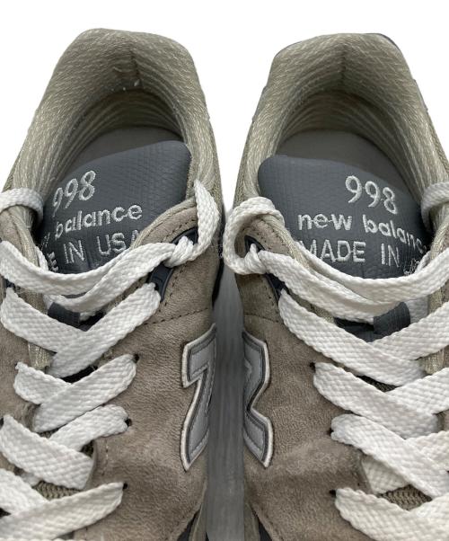 NEW BALANCE（ニューバランス）NEW BALANCE (ニューバランス) 998　スニーカー	USA製 グレー サイズ:28cmの古着・服飾アイテム