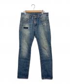 DSQUARED2ディースクエアード）の古着「ダメージデニムパンツ」｜インディゴ