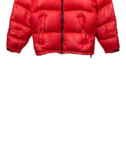 THE NORTH FACE（ザ ノース フェイス）THE NORTH FACE (ザ ノース フェイス) ダウンジャケット ブラック×レッド サイズ:Mの古着・服飾アイテム
