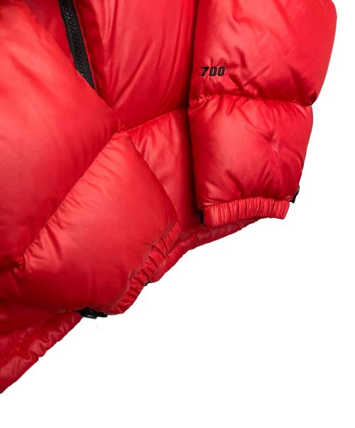 THE NORTH FACE（ザ ノース フェイス）THE NORTH FACE (ザ ノース フェイス) ダウンジャケット ブラック×レッド サイズ:Mの古着・服飾アイテム