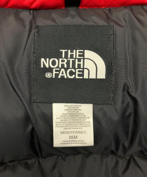 THE NORTH FACE（ザ ノース フェイス）THE NORTH FACE (ザ ノース フェイス) ダウンジャケット ブラック×レッド サイズ:Mの古着・服飾アイテム