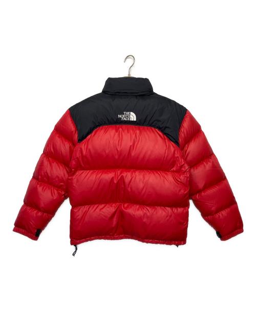 THE NORTH FACE（ザ ノース フェイス）THE NORTH FACE (ザ ノース フェイス) ダウンジャケット ブラック×レッド サイズ:Mの古着・服飾アイテム
