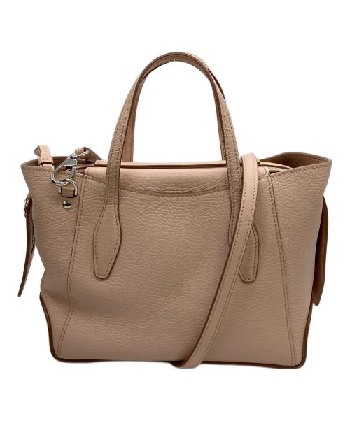TOD'S（トッズ）TOD'S (トッズ) 2WAYバッグ ピンクの古着・服飾アイテム