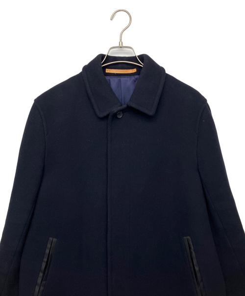 SCYEBASICS（サイベーシックス）SCYEBASICS (サイベーシックス) ステンカラーコート ネイビー サイズ:38の古着・服飾アイテム