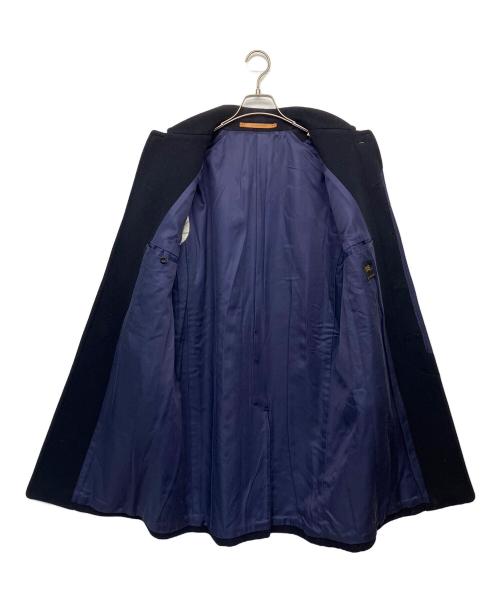 SCYEBASICS（サイベーシックス）SCYEBASICS (サイベーシックス) ステンカラーコート ネイビー サイズ:38の古着・服飾アイテム