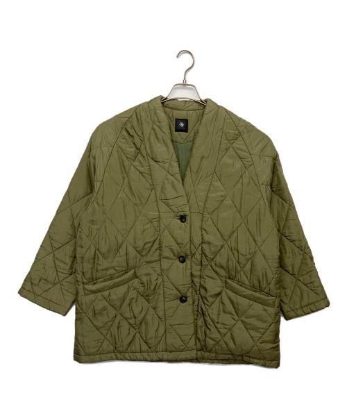 maison de soil（メゾンドソイル）maison de soil (メゾンドソイル) キルティングコート グリーン サイズ:1の古着・服飾アイテム