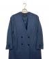 INDIVI (インディヴィ) スーパーシャルムウールビーバーコート ブルー サイズ:38：8000円