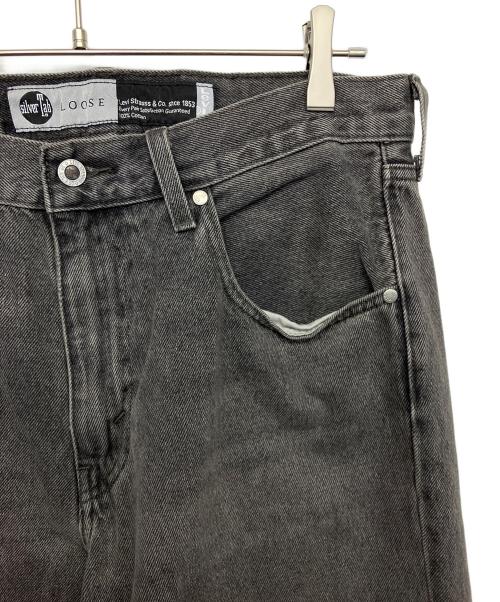 Levi's SILVER TAB（リーバイス シルバータブ）LEVI'S Silver tab (リーバイス シルバータブ) LOOSE FIT デニムパンツ グレー サイズ:81cm (W32)の古着・服飾アイテム