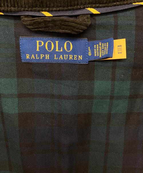 POLO RALPH LAUREN（ポロ・ラルフローレン）POLO RALPH LAUREN (ポロ・ラルフローレン) コーデュロイジャケット ブラウン サイズ:L　の古着・服飾アイテム
