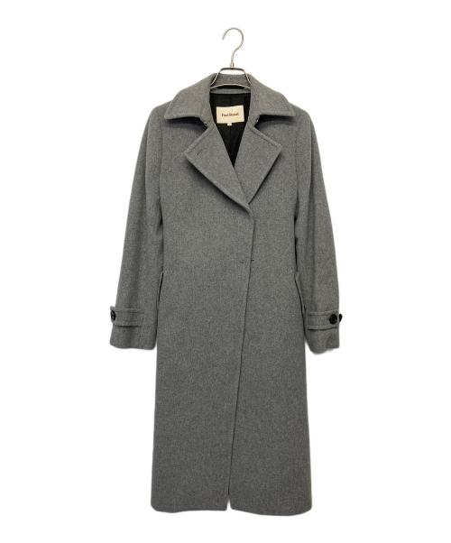 Paul Stuart（ポールスチュアート）Paul Stuart (ポールスチュアート) メルトンコート ライトグレー サイズ:6の古着・服飾アイテム