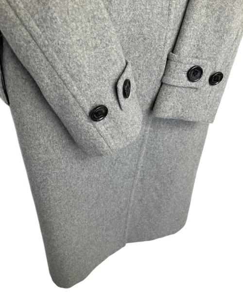 Paul Stuart（ポールスチュアート）Paul Stuart (ポールスチュアート) メルトンコート ライトグレー サイズ:6の古着・服飾アイテム