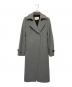 Paul Stuart（ポールスチュアート）の古着「メルトンコート」｜ライトグレー