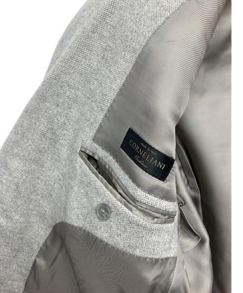 CORNELIANI（コルネリアーニ）CORNELIANI (コルネリアーニ) テーラードジャケット グレー サイズ:50Rの古着・服飾アイテム