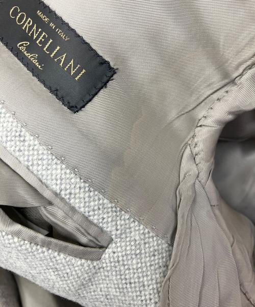CORNELIANI（コルネリアーニ）CORNELIANI (コルネリアーニ) テーラードジャケット グレー サイズ:50Rの古着・服飾アイテム