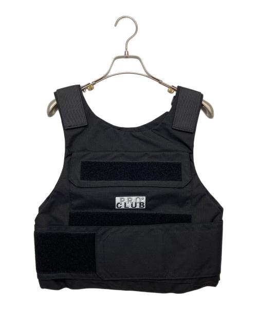 PROCLUB（プロクラブ）PROCLUB (プロクラブ) 防弾チョッキ風ベスト ブラック サイズ:FREEの古着・服飾アイテム