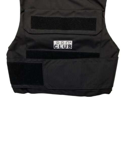 PROCLUB（プロクラブ）PROCLUB (プロクラブ) 防弾チョッキ風ベスト ブラック サイズ:FREEの古着・服飾アイテム