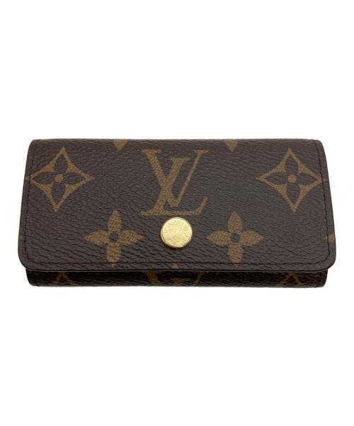 LOUIS VUITTON（ルイ ヴィトン）LOUIS VUITTON (ルイ ヴィトン) モノグラム　ミュルティクレ 4　キーケースの古着・服飾アイテム