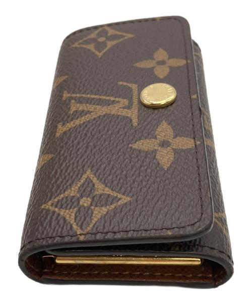 LOUIS VUITTON（ルイ ヴィトン）LOUIS VUITTON (ルイ ヴィトン) モノグラム　ミュルティクレ 4　キーケースの古着・服飾アイテム
