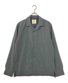 Snow peak（スノーピーク）の古着「長袖シャツ」｜グレー