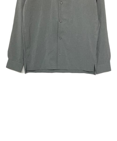 Snow peak（スノーピーク）Snow peak (スノーピーク) 長袖シャツ グレー サイズ:Mの古着・服飾アイテム