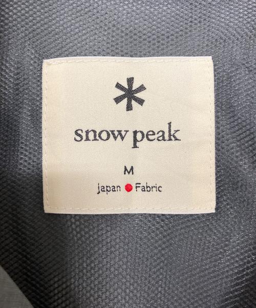 Snow peak（スノーピーク）Snow peak (スノーピーク) 長袖シャツ グレー サイズ:Mの古着・服飾アイテム