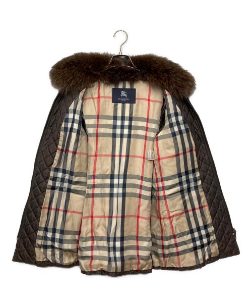BURBERRY LONDON（バーバリーロンドン）BURBERRY LONDON (バーバリーロンドン) キルティングコート ブラウン サイズ:46の古着・服飾アイテム