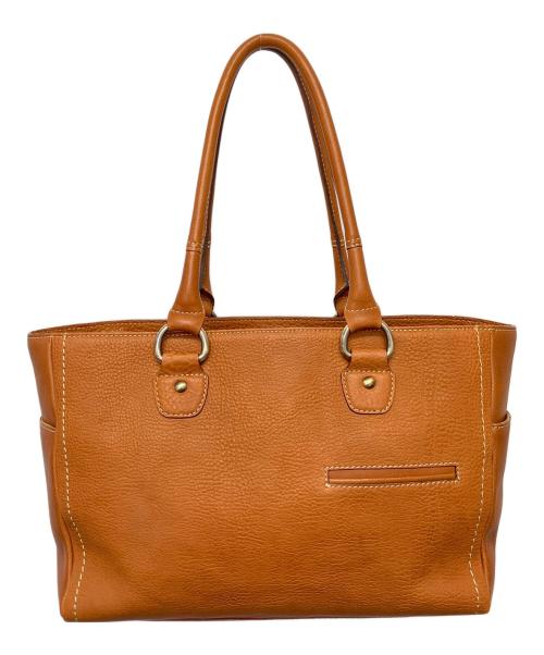 土屋鞄（ツチヤカバン）土屋鞄 (ツチヤカバン) オイルヌメミディアムトート ブラウンの古着・服飾アイテム