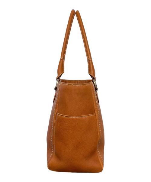 土屋鞄（ツチヤカバン）土屋鞄 (ツチヤカバン) オイルヌメミディアムトート ブラウンの古着・服飾アイテム