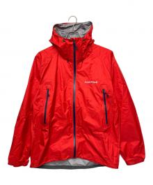 mont-bell（モンベル）の古着「レインジャケット」｜レッド